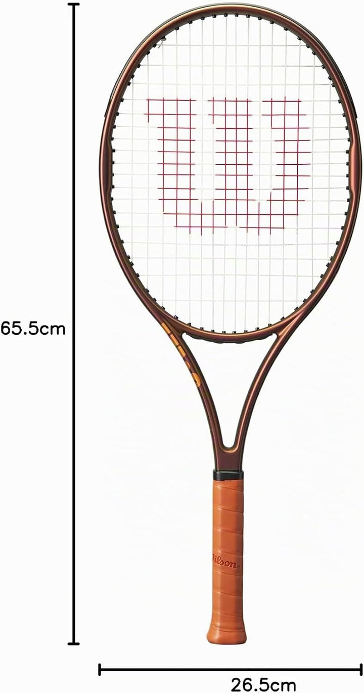 Wilson Pro Staff 26 V14 besaitet 240g Tennisschläger Kinderschläger Braun - 11-12, 11-12