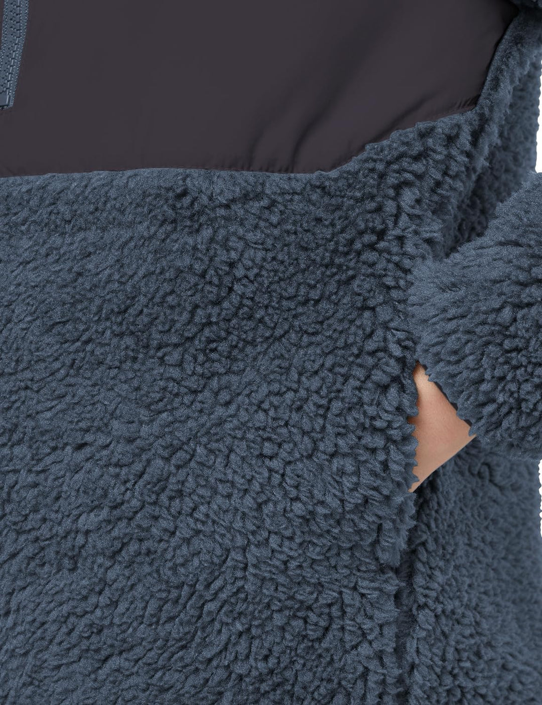 Jack Wolfskin Unisex Kinder Ice Curl Jacket K Fleece-Jacke 92 midnight sky, 92 midnight sky