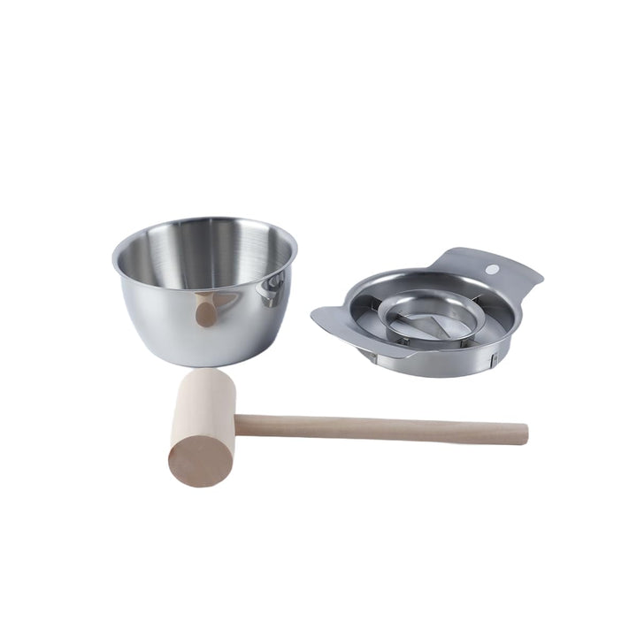 Ein Satz Granatapfel-Schälwerkzeug-Kit Praktisches Granatapfel-Schälset Aus Edelstahl Geniessen Sie