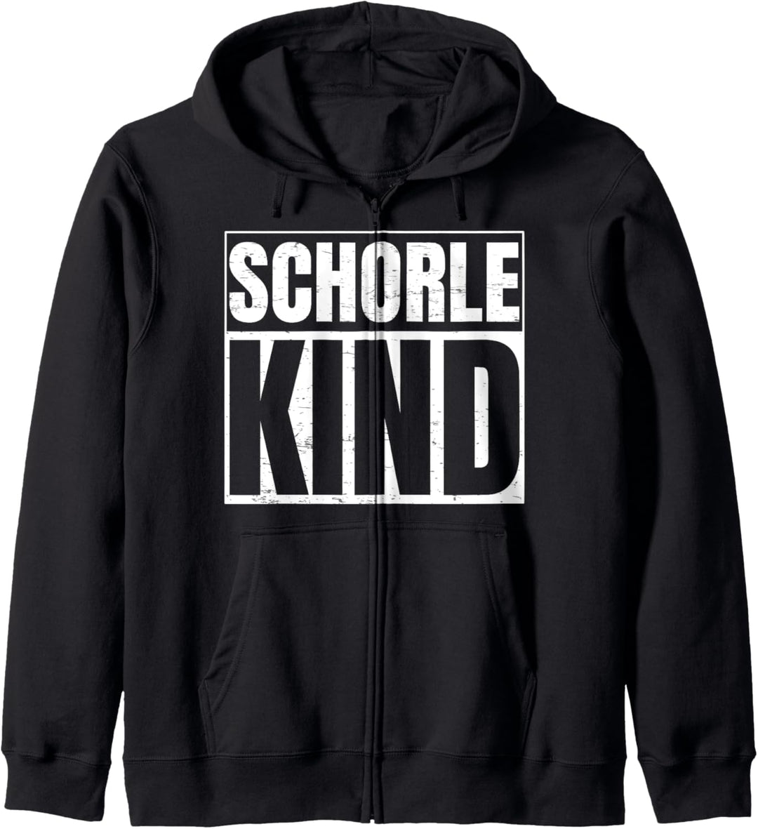 Schorlekind Geschenk für Weinfest Fans Kapuzenjacke