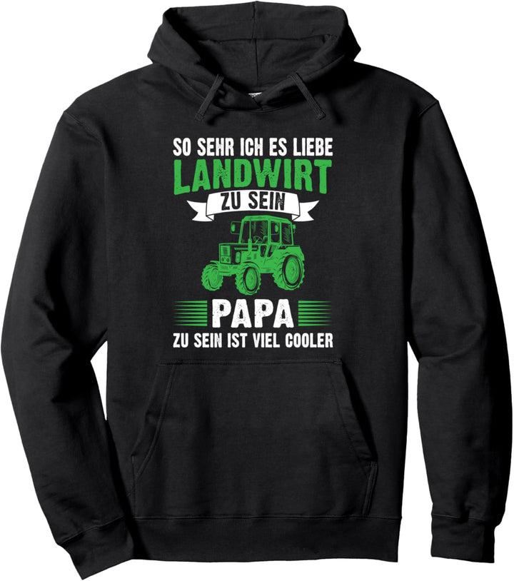 Landwirt Papa Vatertag Geschenk Pullover Hoodie
