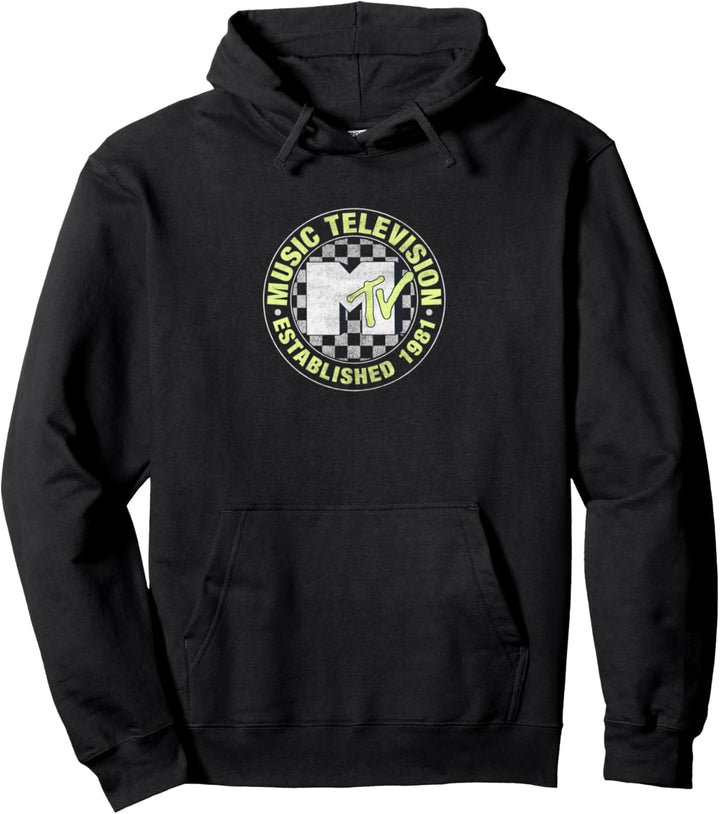 MTV Retro Circle Pullover Hoodie