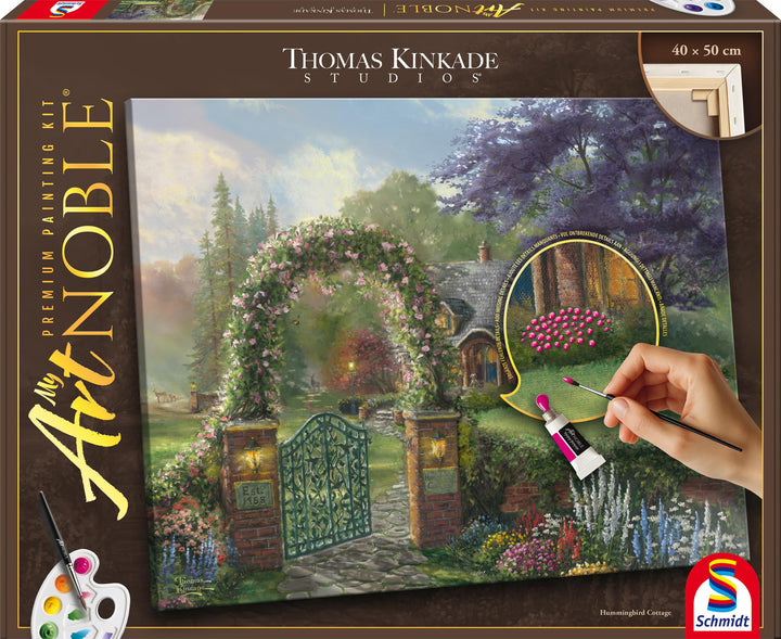 Hummingbird Cottage: My Artnoble® Thomas Kinkade, Hummingbird Cottage