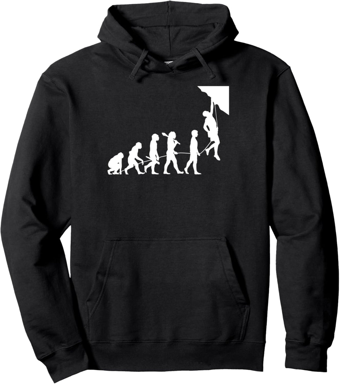 Klettern Bergsteiger Pullover Hoodie