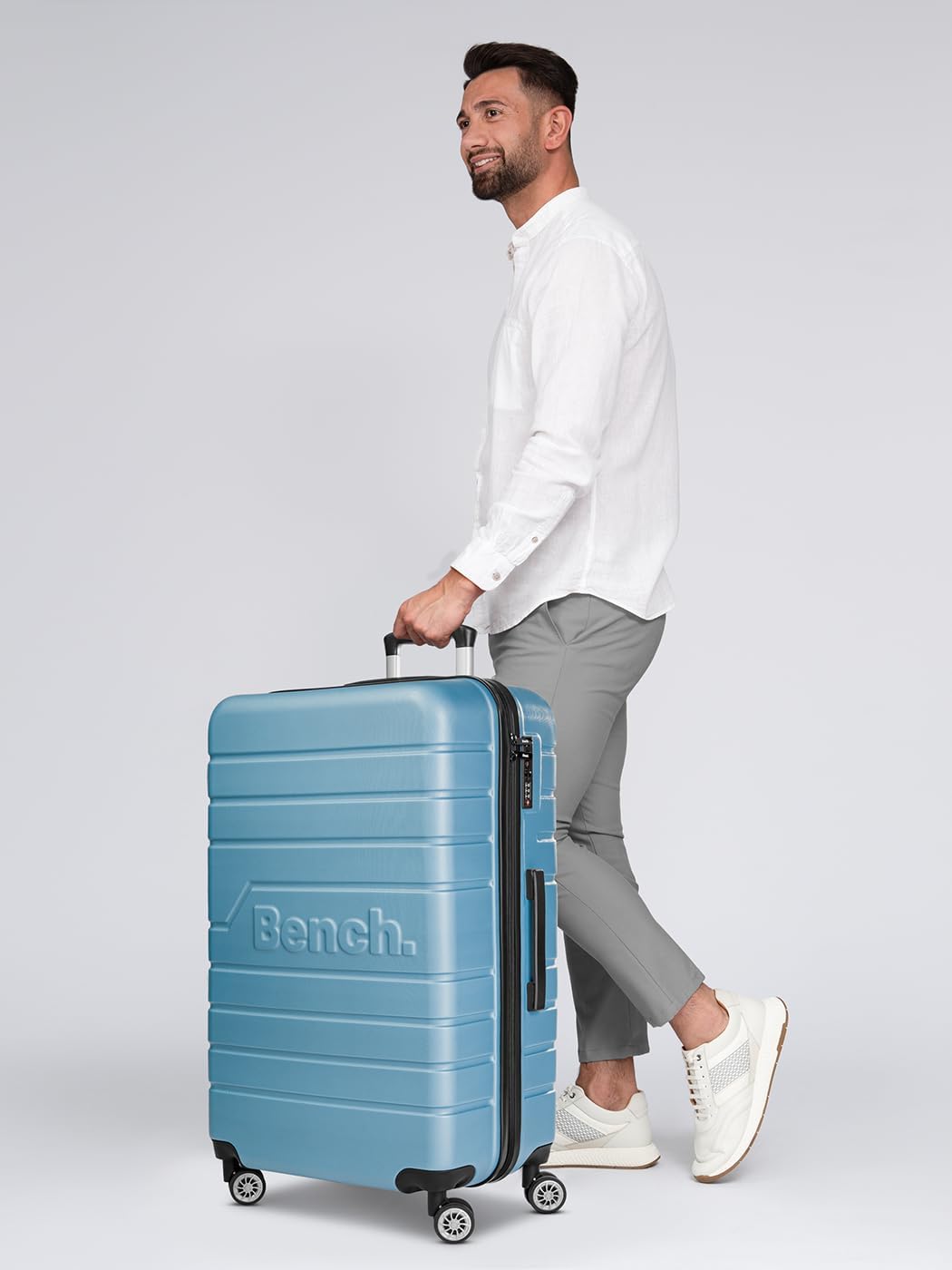 Bench grosser Hartgepäck Check-in Koffer | XL Trolley 48 x 28 x 79 cm aus hochwertigem, robustem ABS