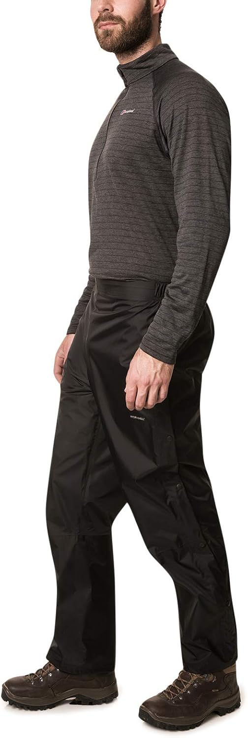 Berghaus Herren Waterproof Overtrousers Deluge Wasserdicht Atmungsaktive Überhose, Langlebige, Beque