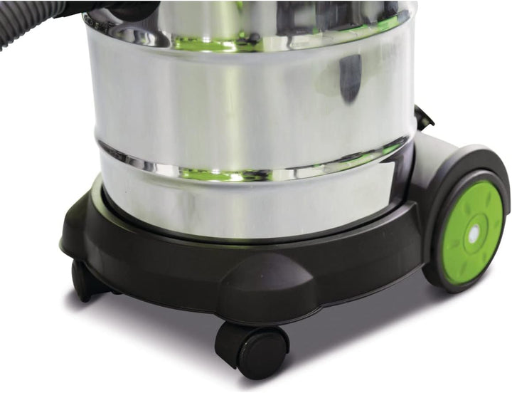Nass-/Trockensauger wetCAT 131 IRH (mit integrierten Steckdosen, Blasfunktion, Rostfreier Edelstahlb