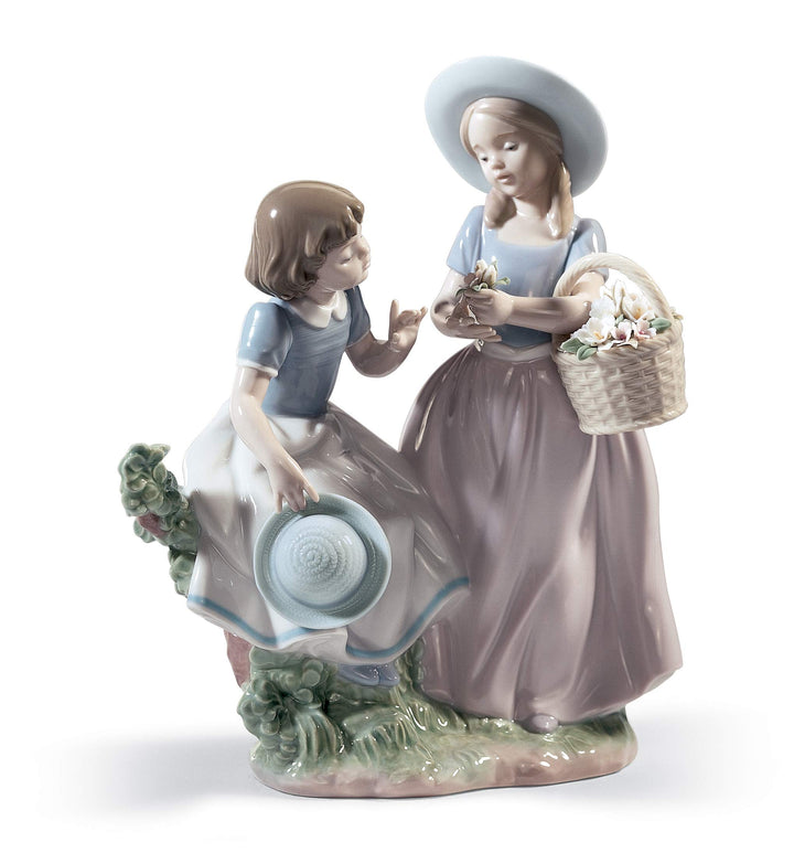 LLADRÓ Figur Meine Beste Freundin. Mädchen. Porzellan.