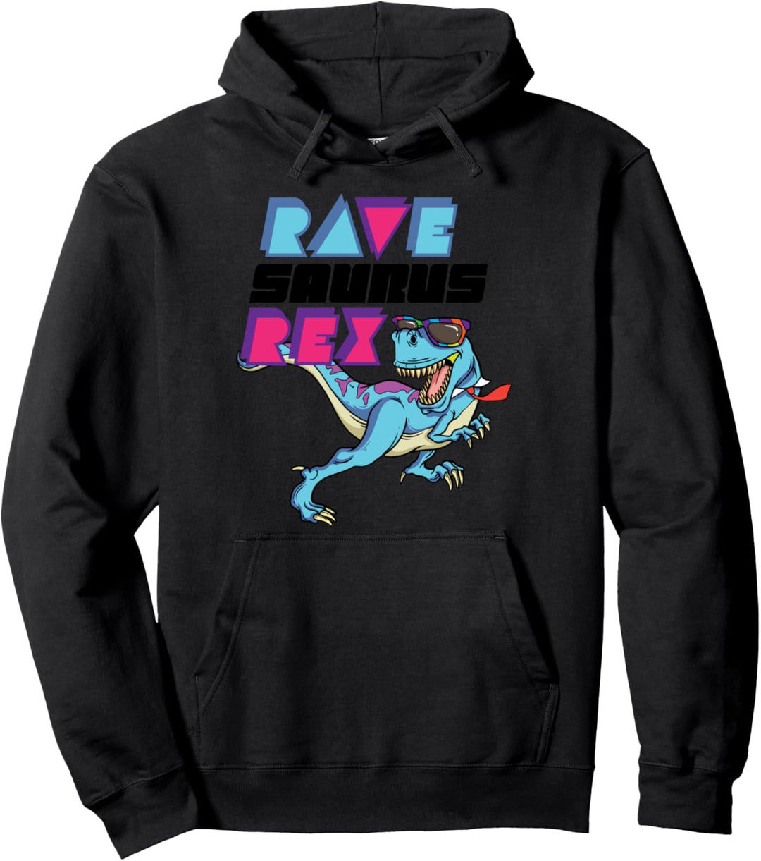 Ravesaurus-Rex Pullover Hoodie