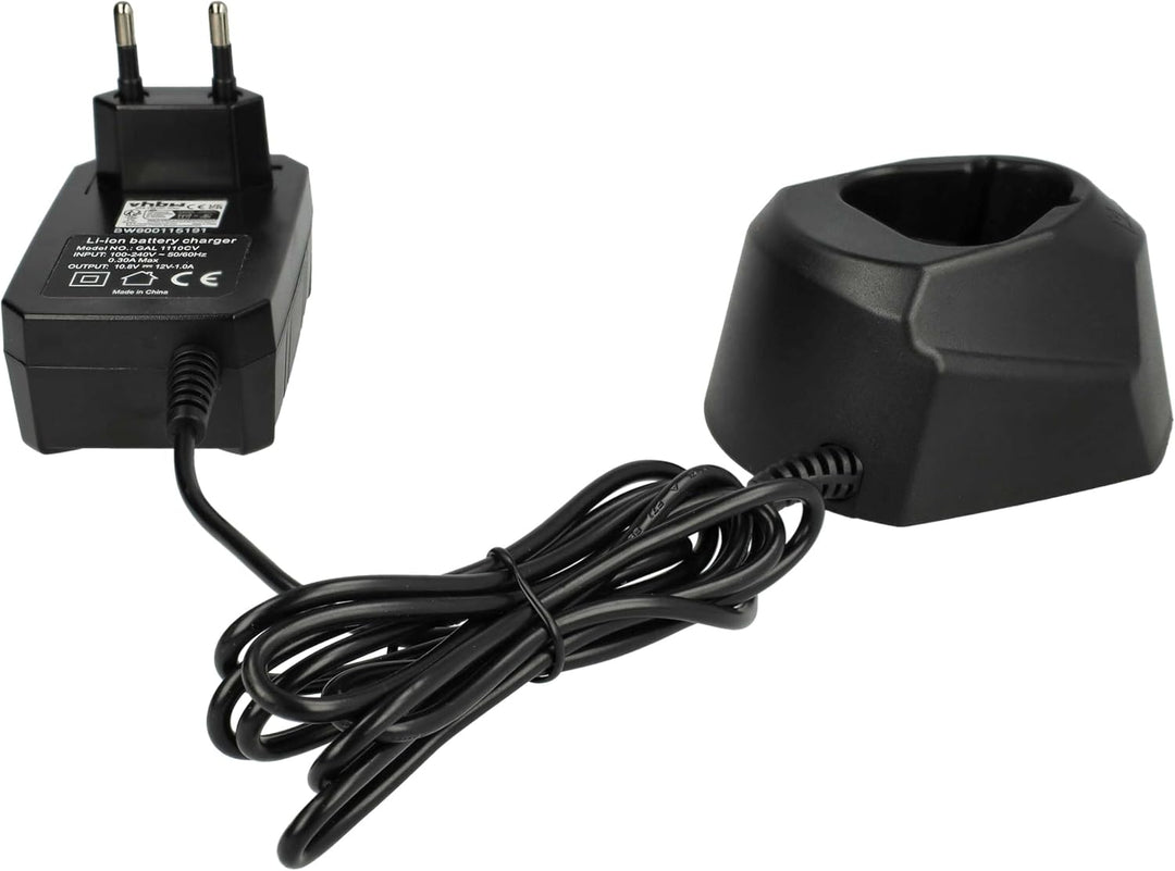 vhbw Ladegerät kompatibel mit Dremel 8200, 8200 Multi Max, 8220, 8300, 8300 Multi Max Werkzeug Akkus