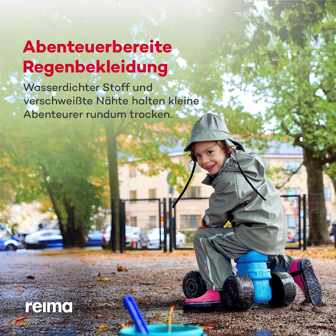 Reima Lampi Regenmantel Kinder grün