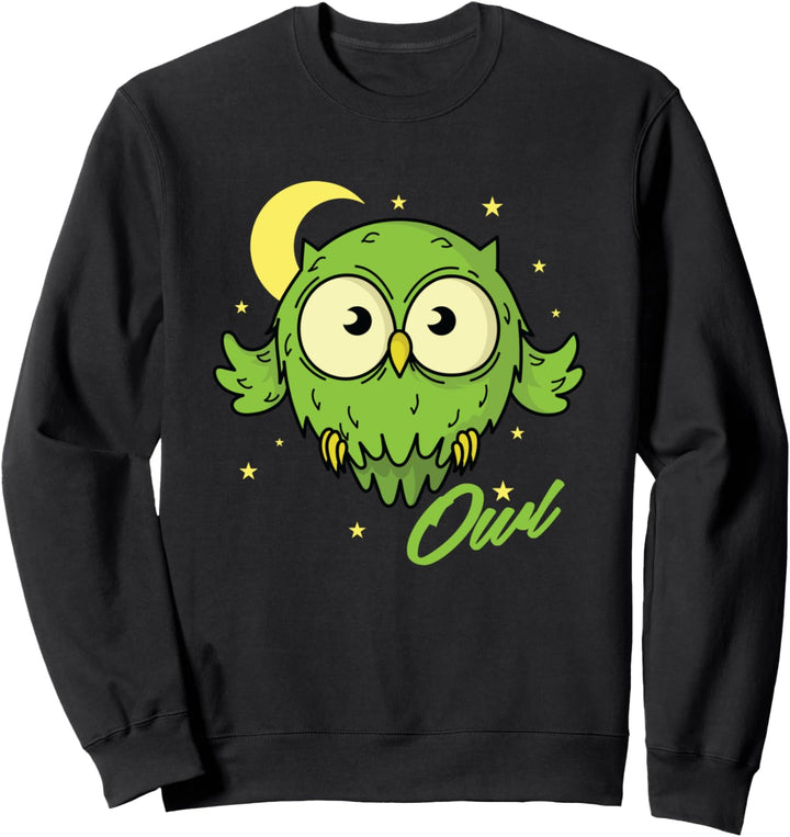 Schlaf-Typ: Eule Night Active Eule Sweatshirt