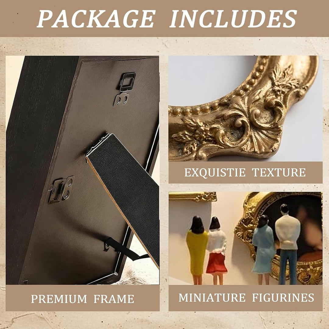 DIY Mini Museum Silhouette Box mit LED Licht, Museum of Us Box