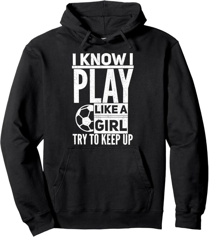Fussballspieler Fussball - Fussballer Fussball Pullover Hoodie