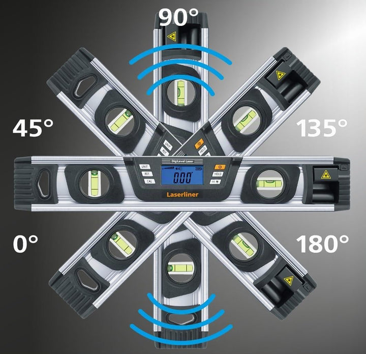 Umarex Laserliner DigiLevel Laser G40 digitale Elektronik-Wasserwaage (Messgerät elektronisch, digit