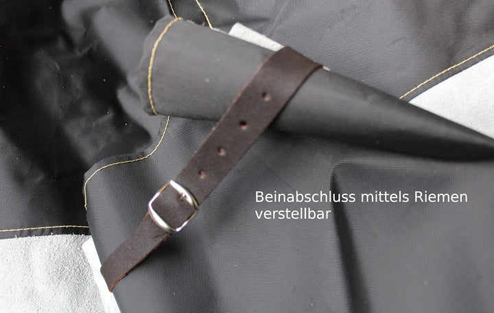 Optimaler Sandstrahler-Anzug, Sandstrahleroverall - Sandstrahlanzug, in durchdachter Kombination aus