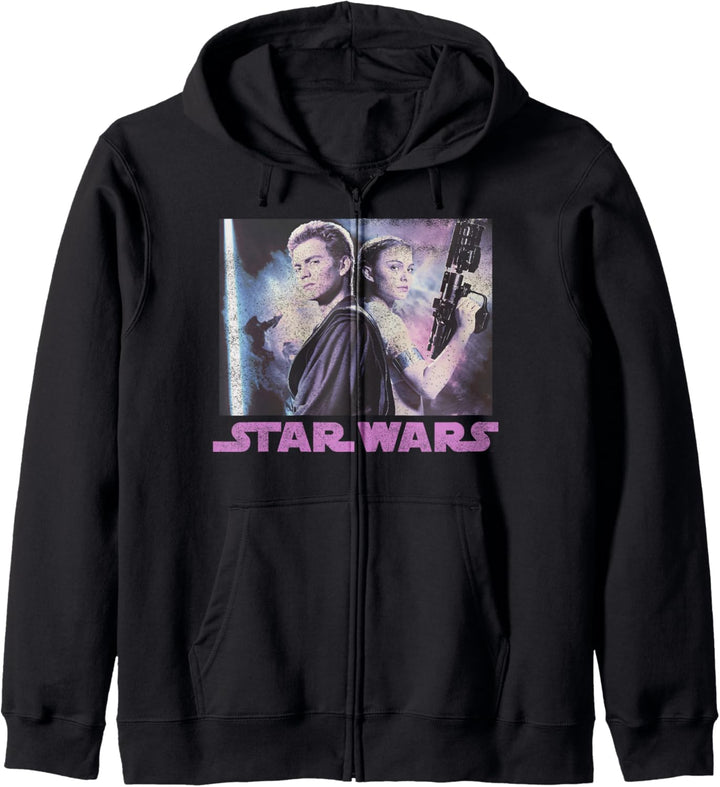Star Wars Annakin And Padme Classic Portrait Kapuzenjacke