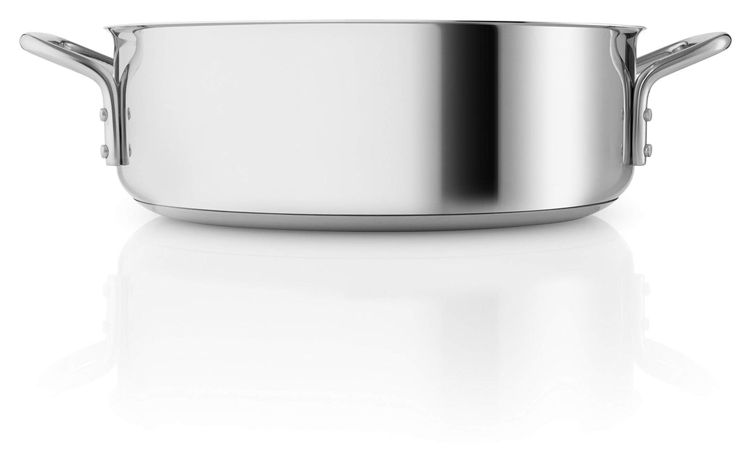 Eva Trio | Stainless Steel Sauteuse 3,5 l 24 cm keramischer Slip-Let®-Antihaftbeschichtung | Besonde