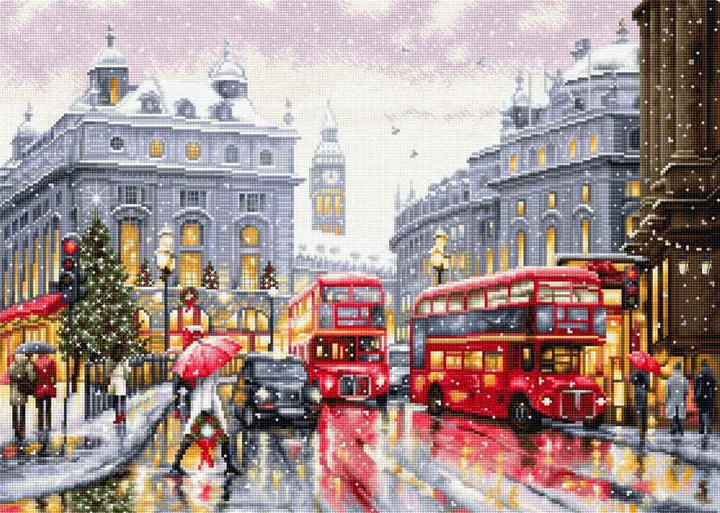 Kreuzstich-Set Luca-S - London BU5006