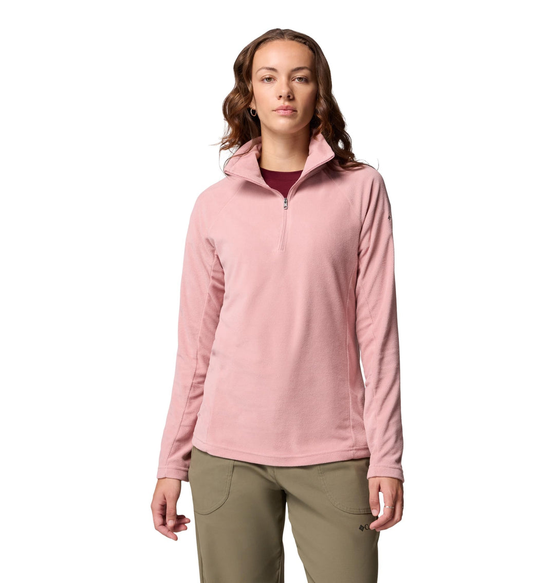 Columbia Fleecejacke mit halbem Reissverschluss für Damen, GLACIAL IV PRINT, AK1130 L Radiergummi, R