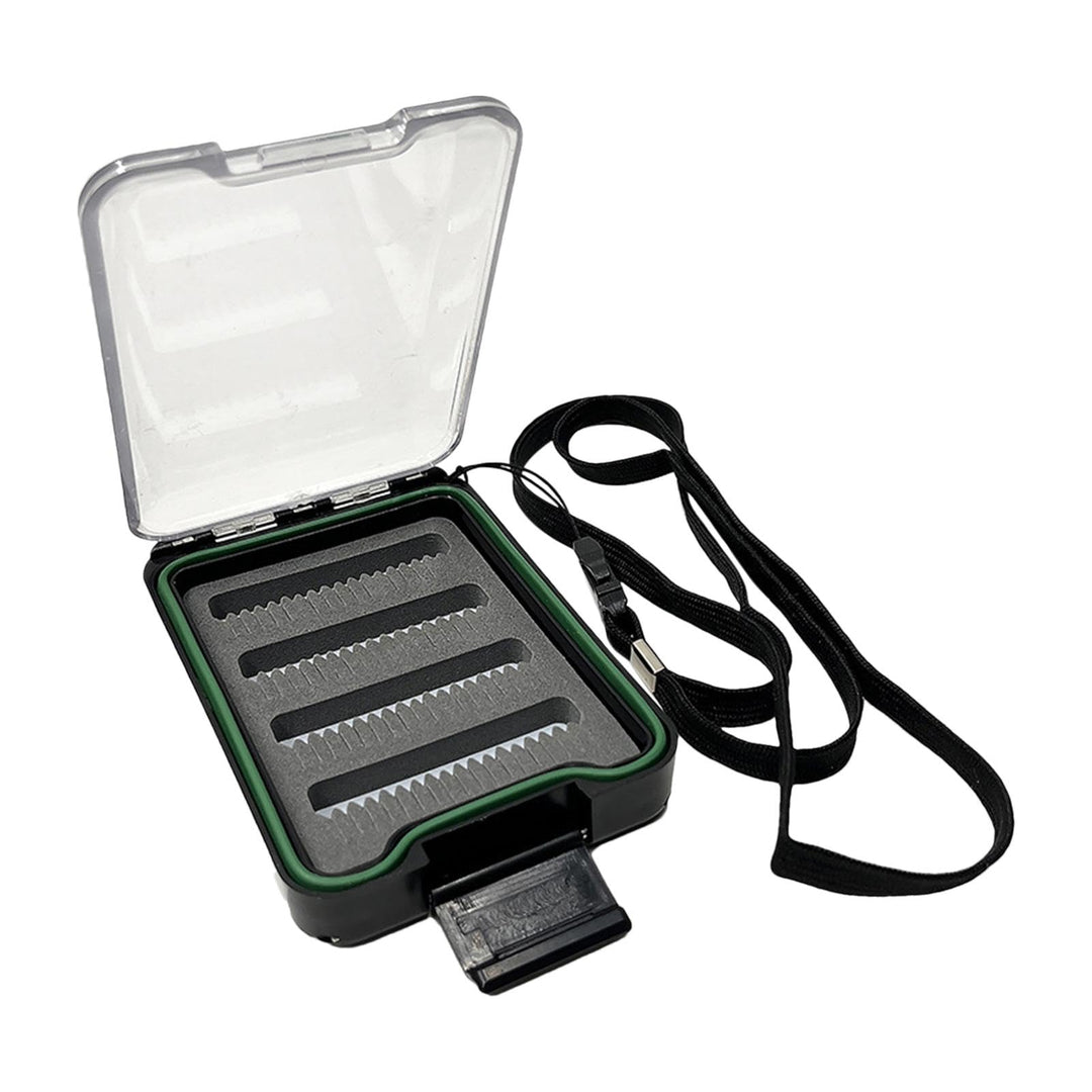 Fliegenboxen, leichte Fliegenboxen, kleine Fliegenbox – einseitige transparente tragbare Box mit Tas