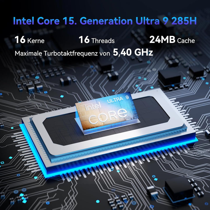 GEEKOM IT13 mit i9-13900HK[3-Jahren-Garantie], 16GB RAM &amp; 1TB SSD(max. 96GB + 4TB) Windows 11 Pro |