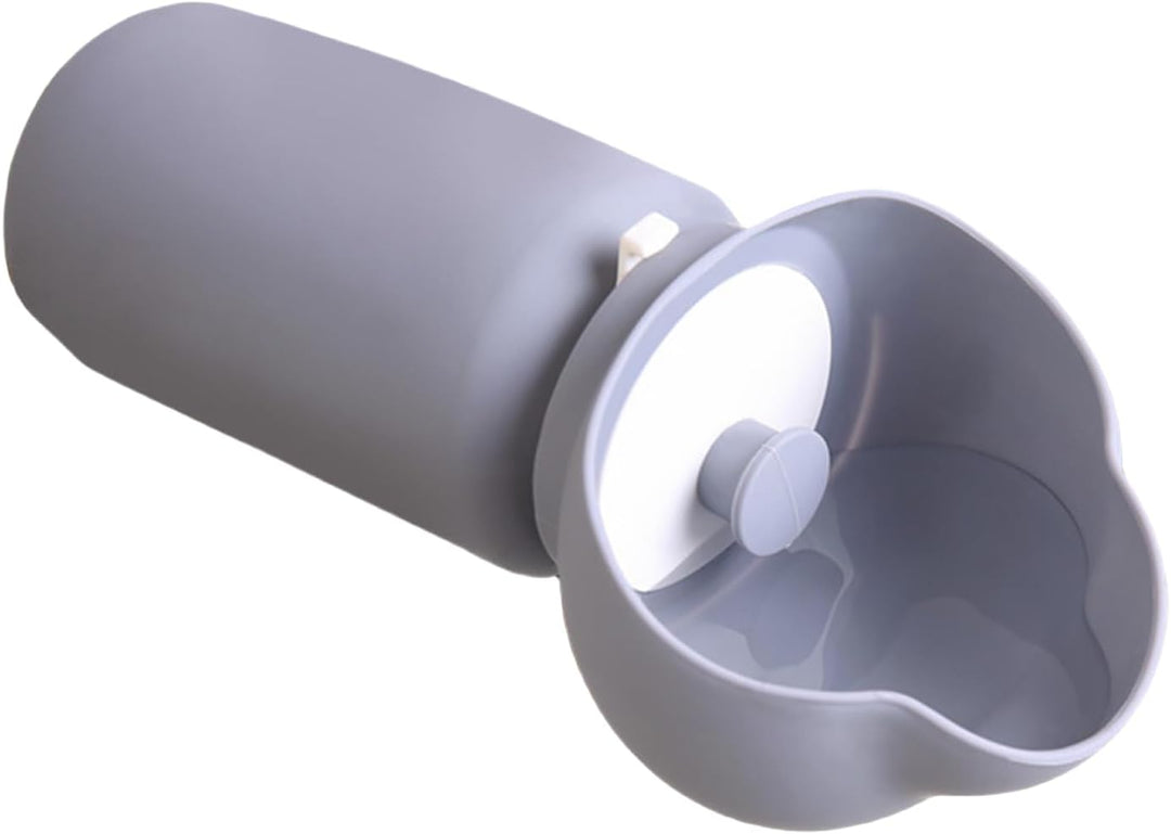 Reise-Wasserflasche für Hunde – Hunde-Wasserflaschen zum Spazierengehen grau B, grau B