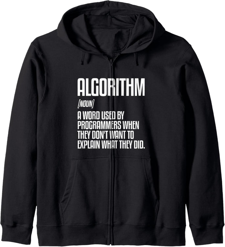 Algorithm Definition Coding Informatik Programmierer Kapuzenjacke