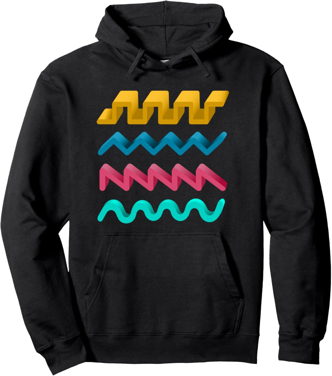 Waveform Synthesizer Pullover Hoodie