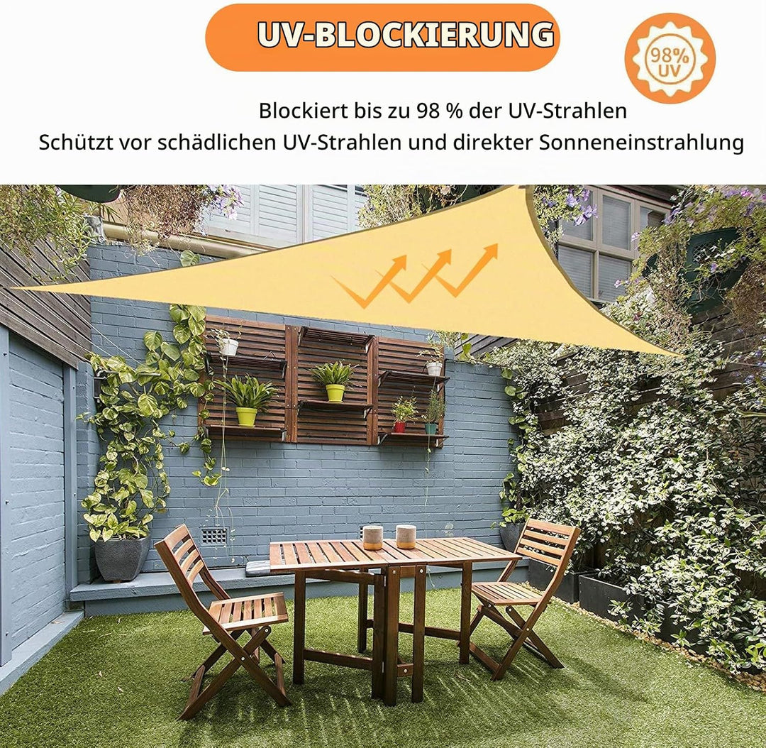 Sonnensegel Wasserdicht,Sonnensegel Rechteck 2x3m,Sonnenschutz Baldachin,Segel Baldachin,Rechteckige