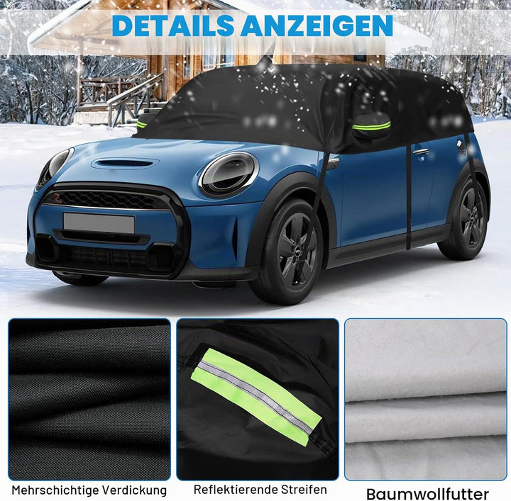 Autoabdeckung Wasserdicht Ersatz für Mini Cooper 3 Door 2000-2026 Mini Soft Top Convertible, Sonnenf