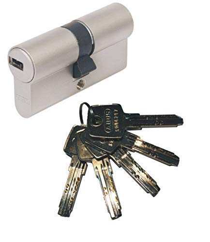 ABUS EC550 Profil-Doppelzylinder Länge 30/30mm mit 5 Schlüssel
