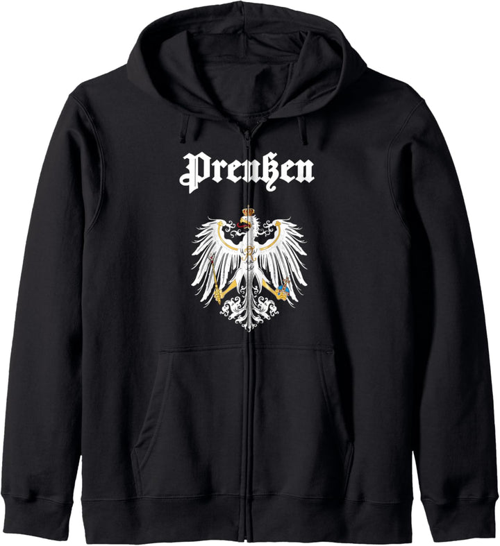 Königreich Preussen Adler - Ostpreussen Wappen Kapuzenjacke