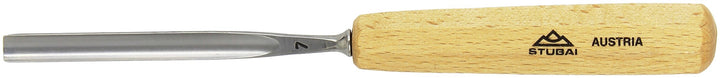 Stubai Stechbeitel lang poliert, Form 7, 10 mm, 550710