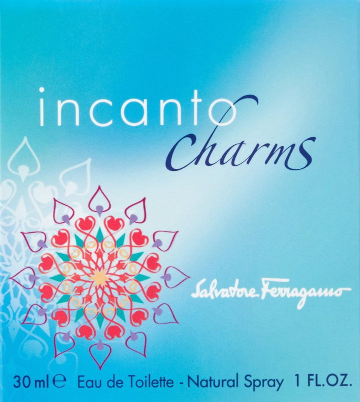Salvatore Ferragamo Ferragamo Incanto Charms EDT 30 Vapo, 1er Pack (1 x 30 ml) 30 Milliliters, 30 Mi