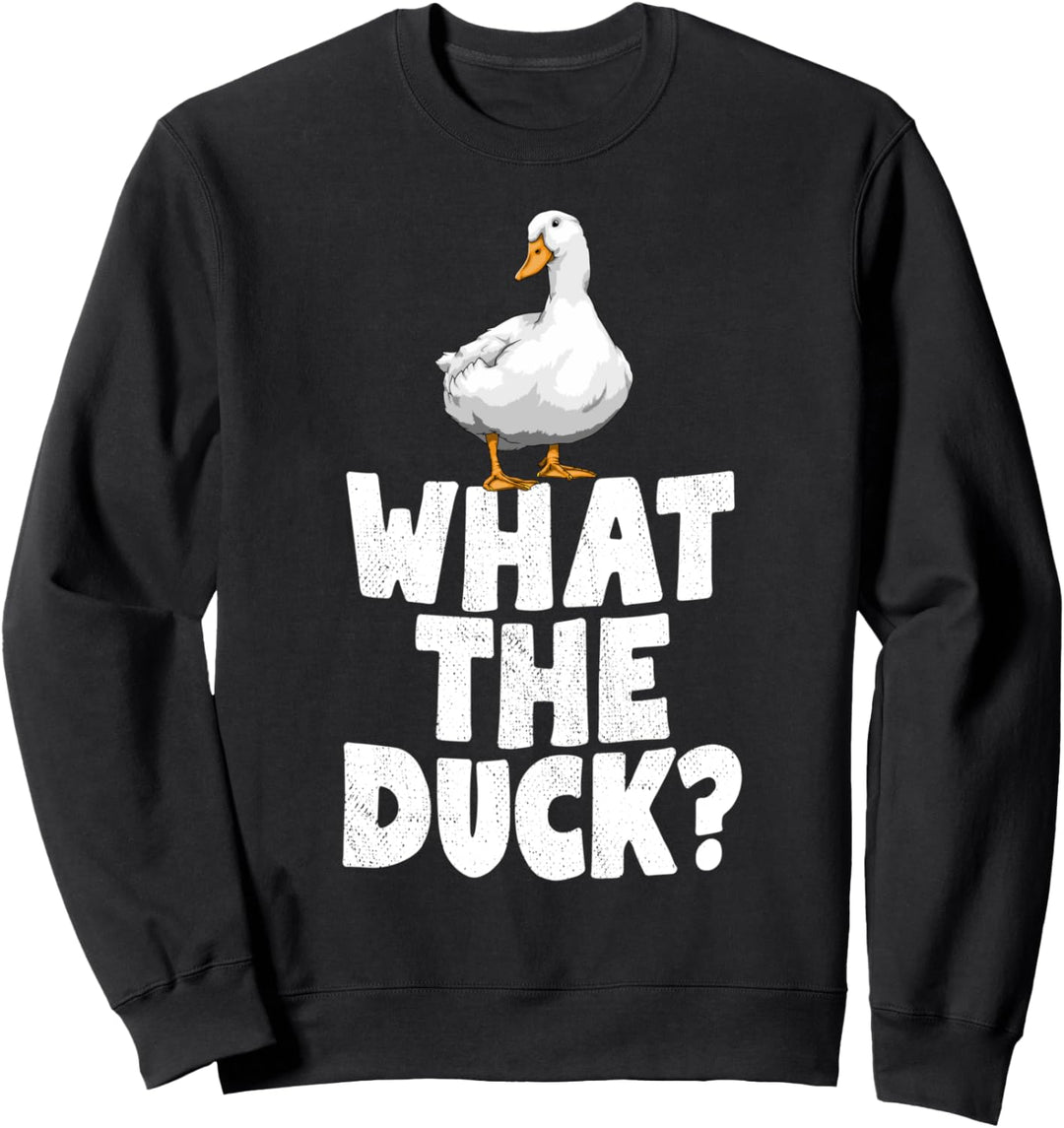 What The Duck Funny Water Ducklings Sweatshirt