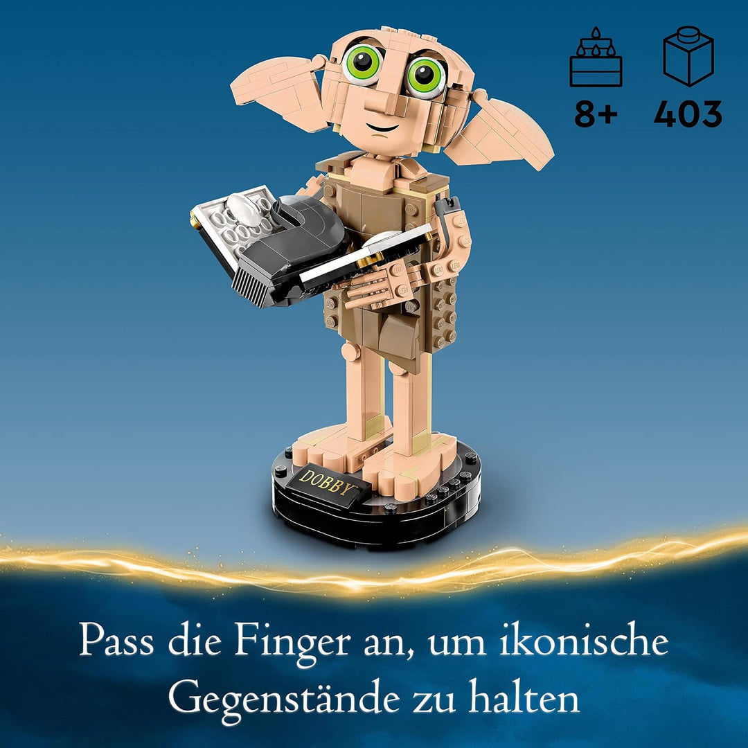LEGO 10313 Icons Wildblumenstrauss Set, Künstliche Blumen mit Mohn und Lavendel &amp; 76421 Harry Potter