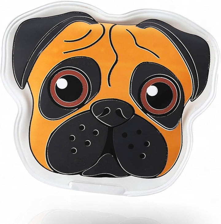 4X Taschenwärmer in 4 Hund &amp; Katze-Motiv - Handwärmer wiederverwendbar - Für Kinder - Wärmepads zum