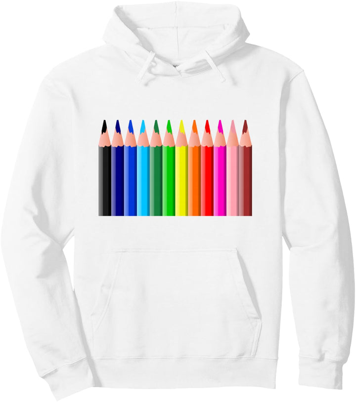 Buntstifte Pullover Hoodie