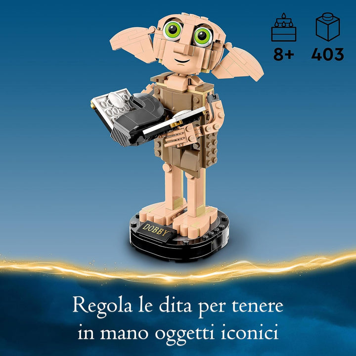 LEGO 76421 Harry Potter Dobby der Hauself Set &amp; 31140 Creator 3in1 Magisches Einhorn Spielzeug, Seep