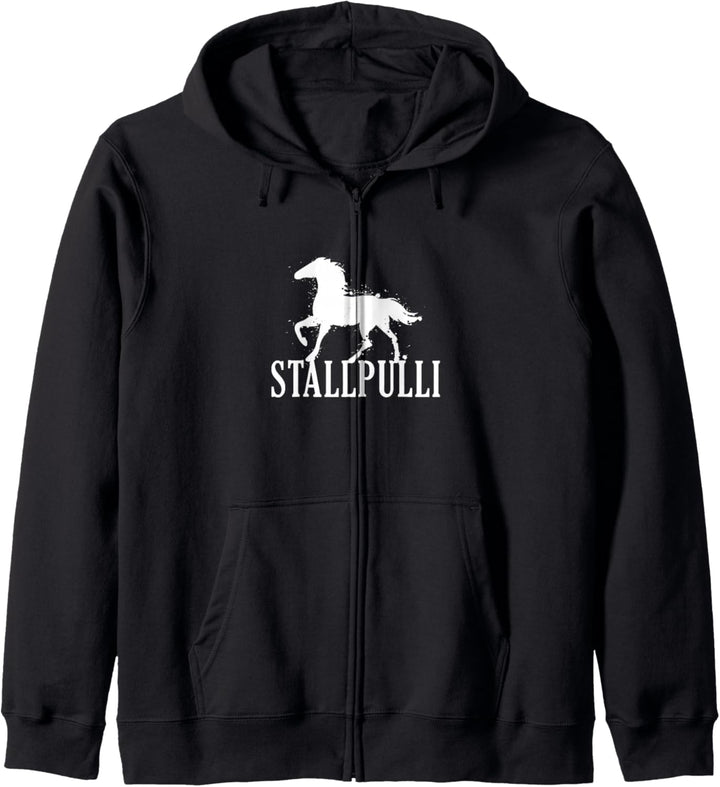 Pferde Reiterin Stall Pulli Reiter Mädchen Kapuzenjacke