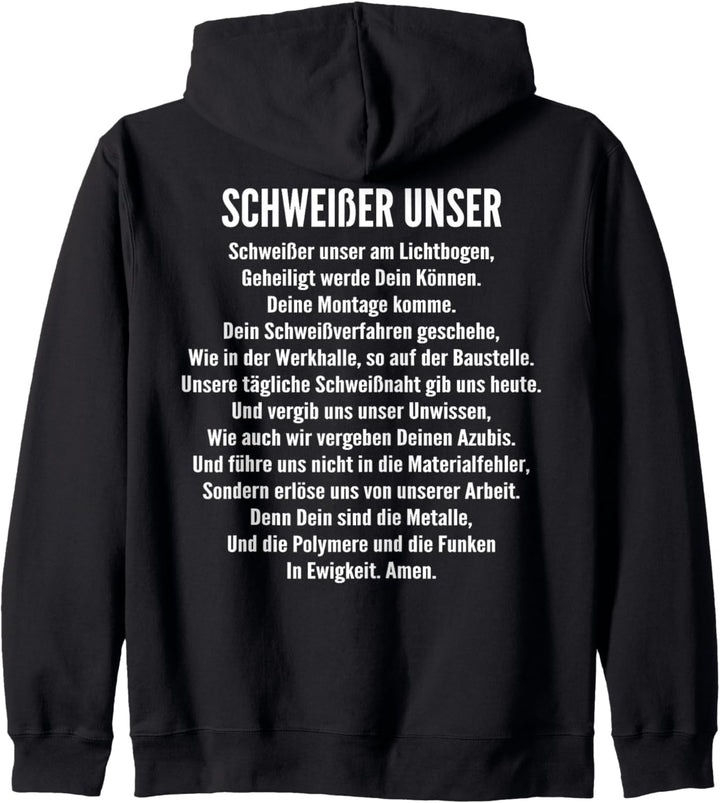 Schweisser Unser Gebet Schweisser Kapuzenjacke