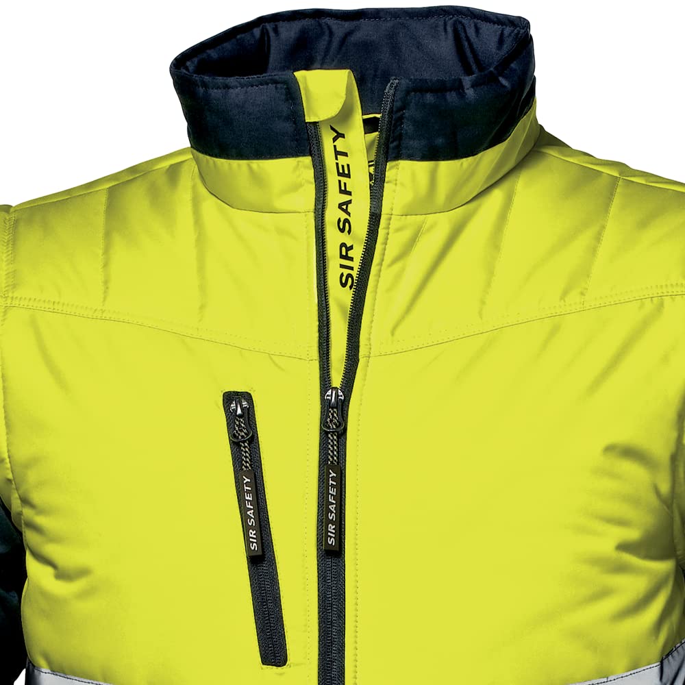 Sir Safety System MC4114ECS "Driver" Bundjacke, Warnschutz-gelb/blau, Grösse S