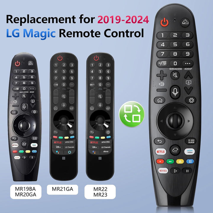 für LG-Magic-Remote, Fernbedienung für LG Fernseher Original, Ersatz für AKB75855501 AN-MR20GA für L