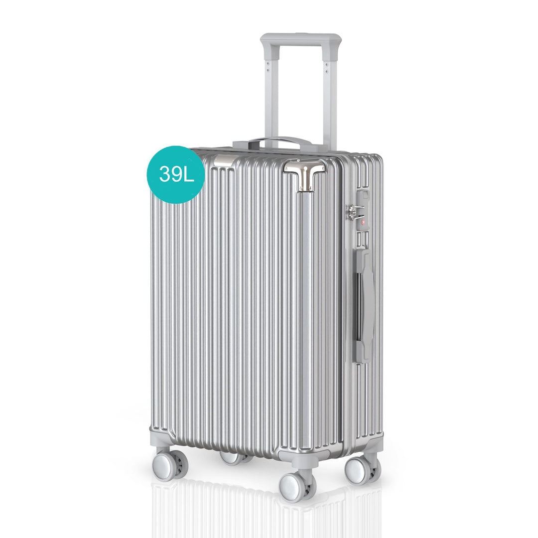 Voyagoux Koffer Handgepäck - 39L, Hartschalenkoffer klein, TSA-Schloss, ABS, 4X 360° Rollen, Robust