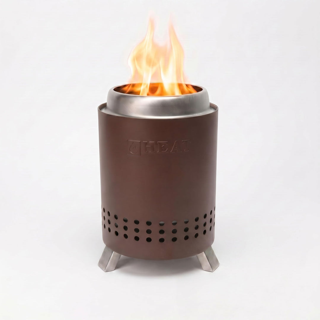 Heat Rokfri Rauchfreier Feuerkorb - Rauchfreie Feuerschale - Tisch Feuerstelle - Fire Pit Outdoor (S