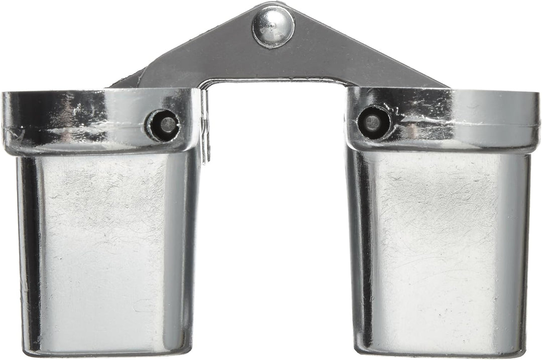 SOSS Unsichtbares Scharnier, Modell 218, für 4,5 cm dickes Material, feuerfest, Zink, satiniertes Ch
