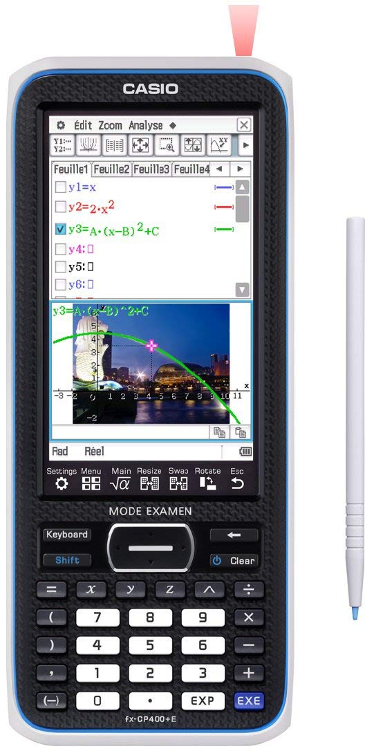 Casio Classpad II (fx-CP400) Graphischer Taschenrechner (französisches Modell)
