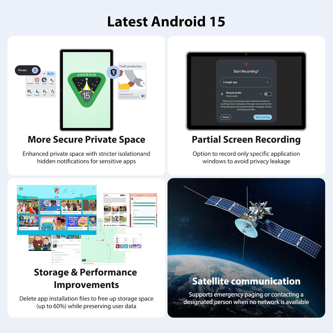 2026 Android 16 Tablet 11 Zoll, 36GB RAM+512GB ROM, SIM 4G &amp; 5G WiFi, Octa Core, 13MP+8MP, 2000 * 12