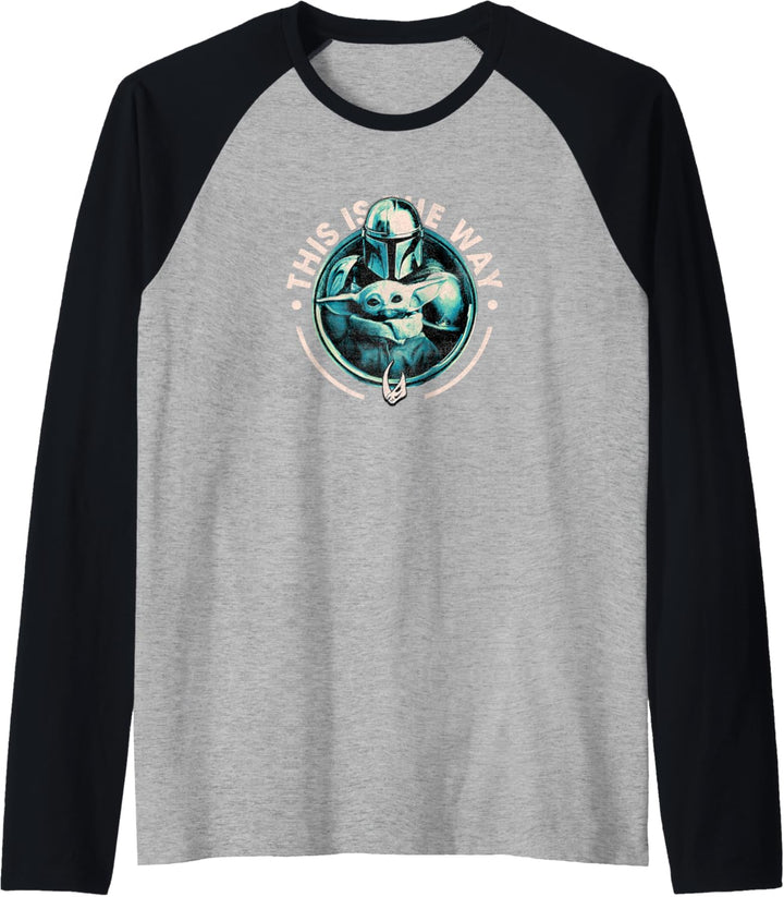 Star Wars: The Mandalorian &amp; The Child This Is The Way C2 Raglan